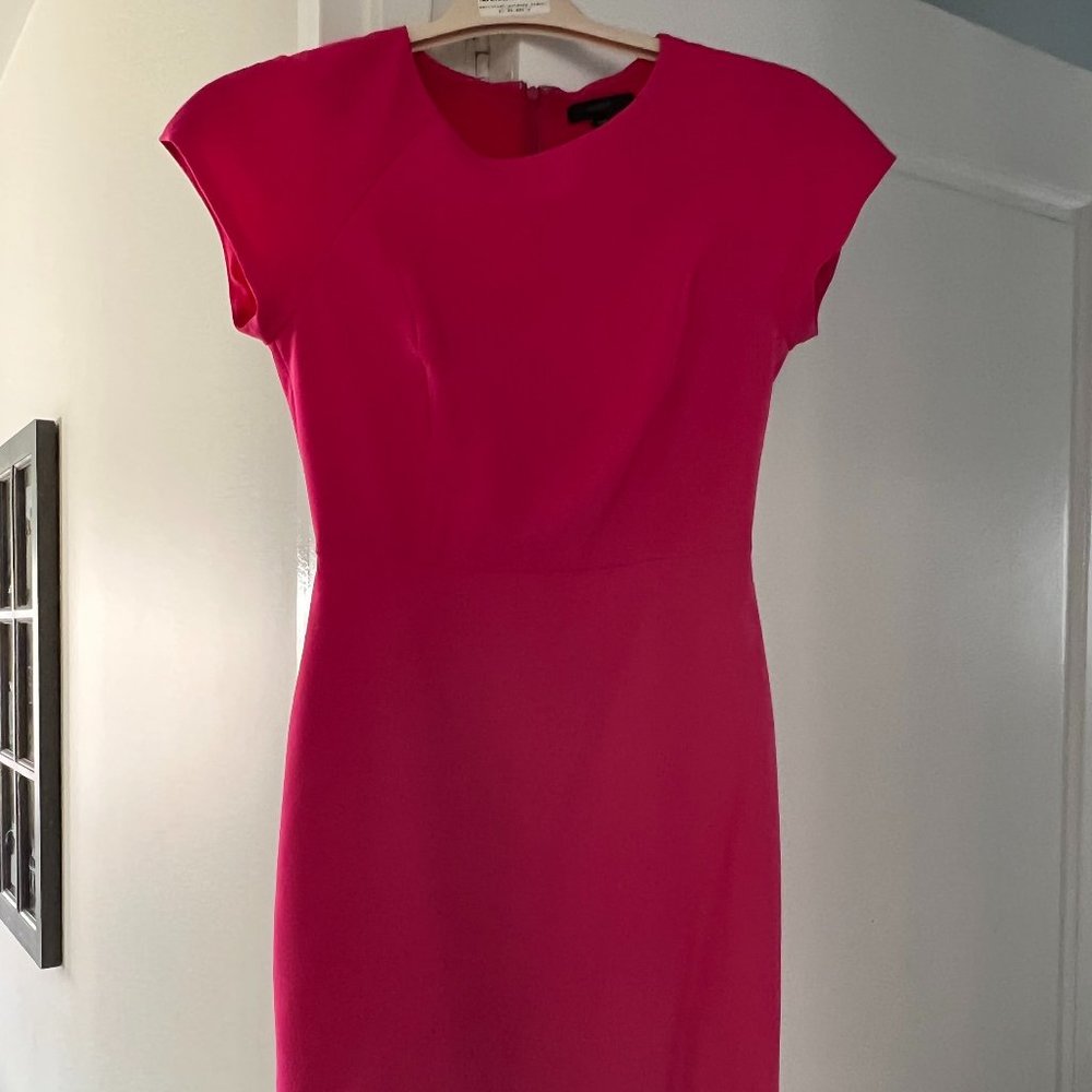 Neon Pink J.Crew dress